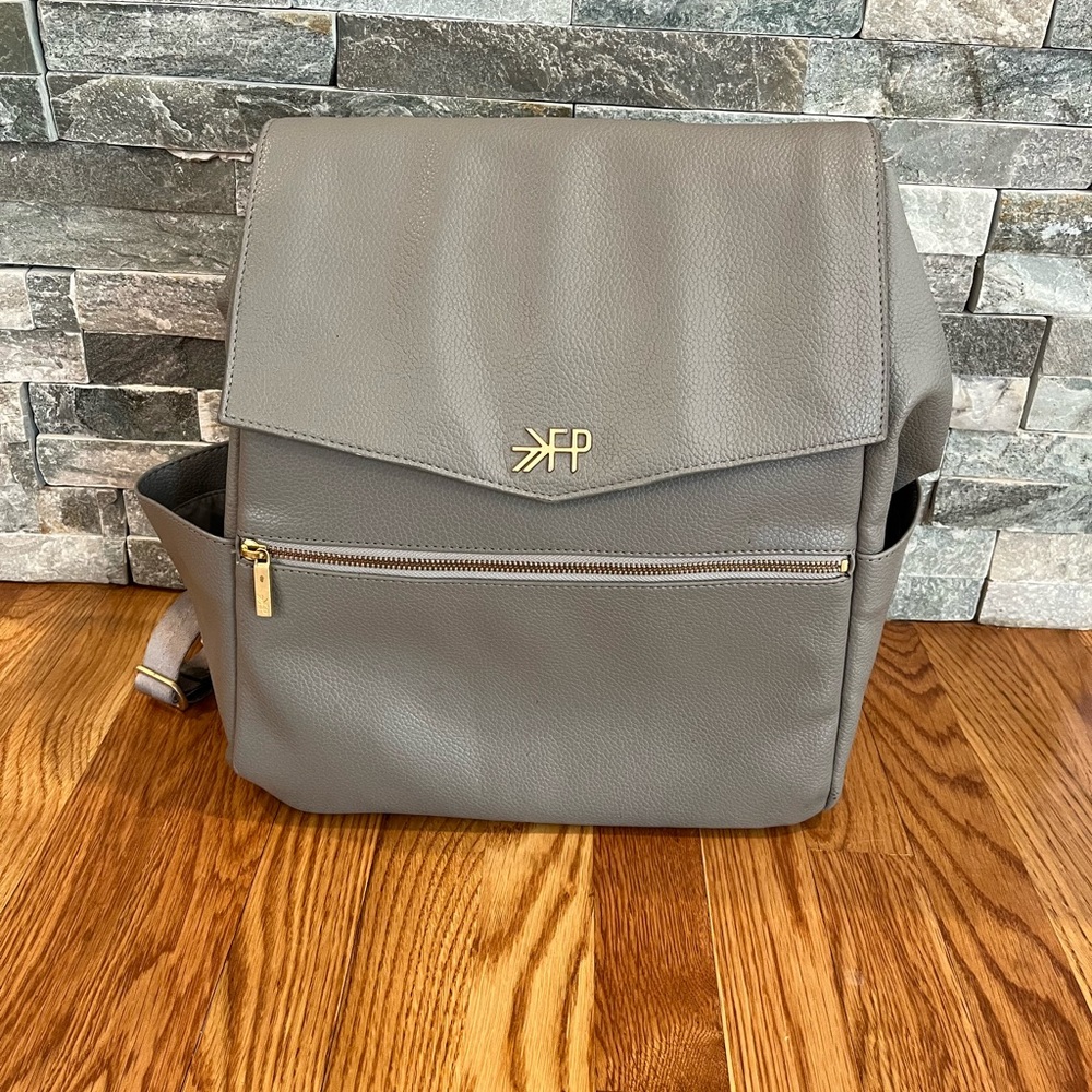 Freshly Picked Stone Classic Diaper Bag II